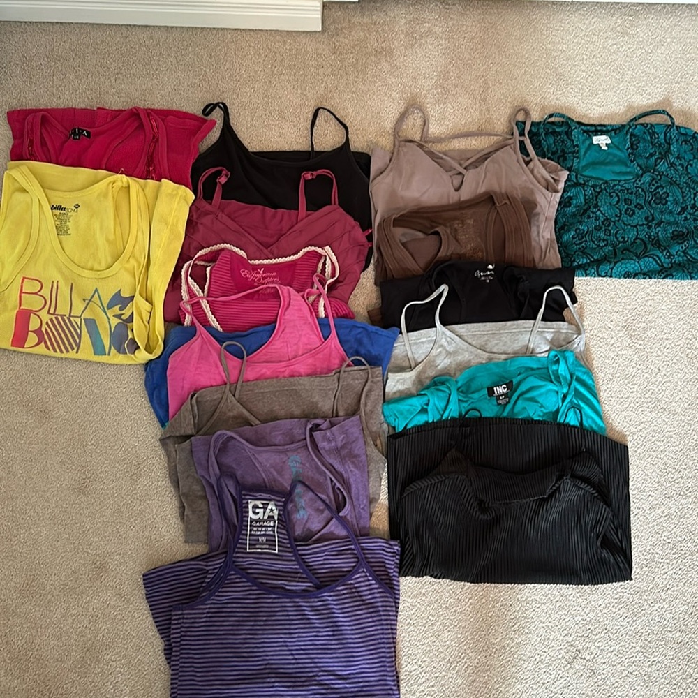 17 tank tops